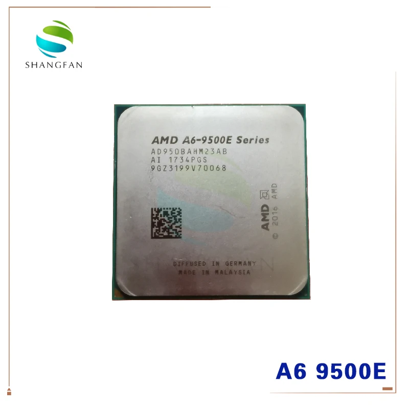 AMD A6 Series 9500E 3 5 ггц двухъядерный процессор 35 вт AD9500AHM23AB AD950BAHM23AB разъем AM4|Процессоры|