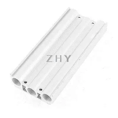 

3/8" PT Female Thread 5 Stations Manifold Solenoid Air Valve Base Holder