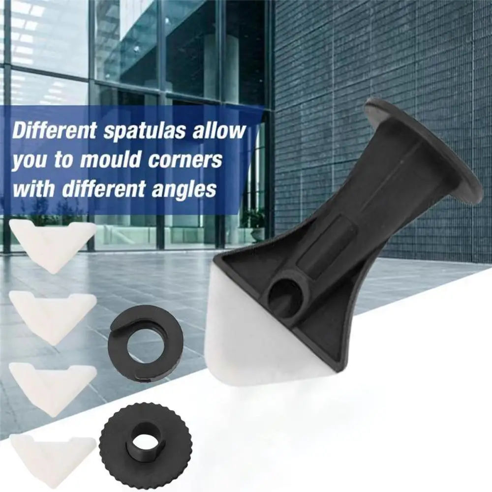 

Caulking Tool Kit Yellow Silicone Sealant Finishing and Replace Removal Tool with a Caulk Nozzle Remover Spreader Spatula Cement