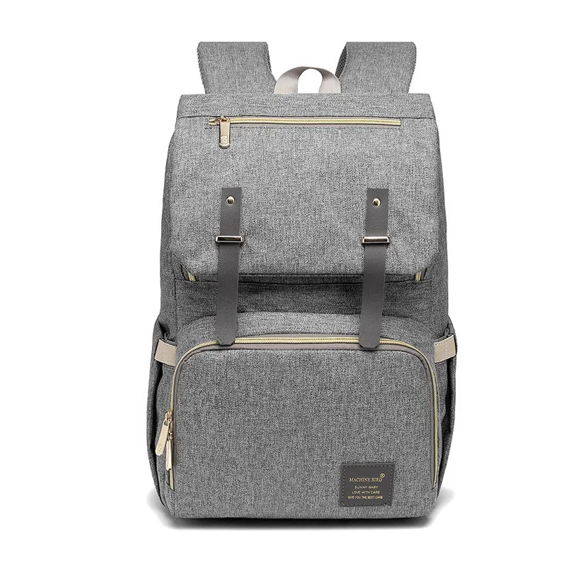 

Large Capacity Mummy Bag Baby Diaper Fashion Infant Nursing Care Stroller Backpack for Travel Female Multifunctional Tote TY0406