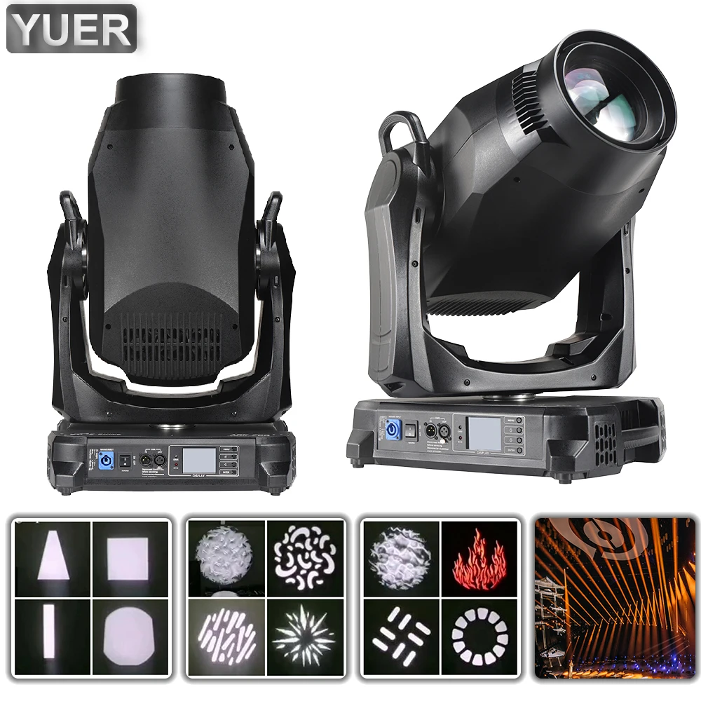 660W LED Zoom Cut Pattern Strobe Effect Moving Head Light DMX RDM Music Control DJ Disco Stage Prom Light Shows Bar Concert Club