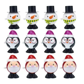 

Jumping Doll Toys Santa Snowman Penguin Wind Up Kids Clockwork Jumping Toys Xmas Decor Gift Jokes Toys for Kids Children Gift