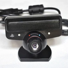 Профессиональный зум-объектив для камеры Eye Move с микрофоном, датчик движения, высокое разрешение, для долговечной игры, черные аксессуары, портативный