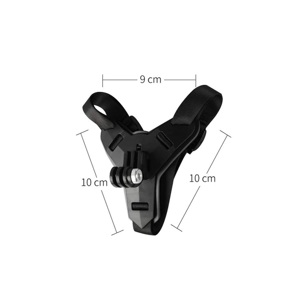 Для экшн-Камеры GoPro Hero 8/7/6/5 подбородка шлема Камера крепление Скоба аксессуары для спортивной экшн-камеры Xiaomi Yi 4K SJCAM SJ4000 пульт дистанционного управления для спортивной Камера