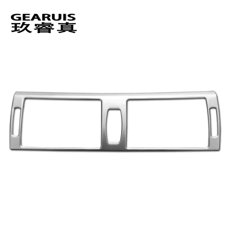 Price Car styling Center Console Air Conditioning Outlet frame covers Stickers trim for BMW X5 E70 X6 E71 Carbon fiber Stainless Steel