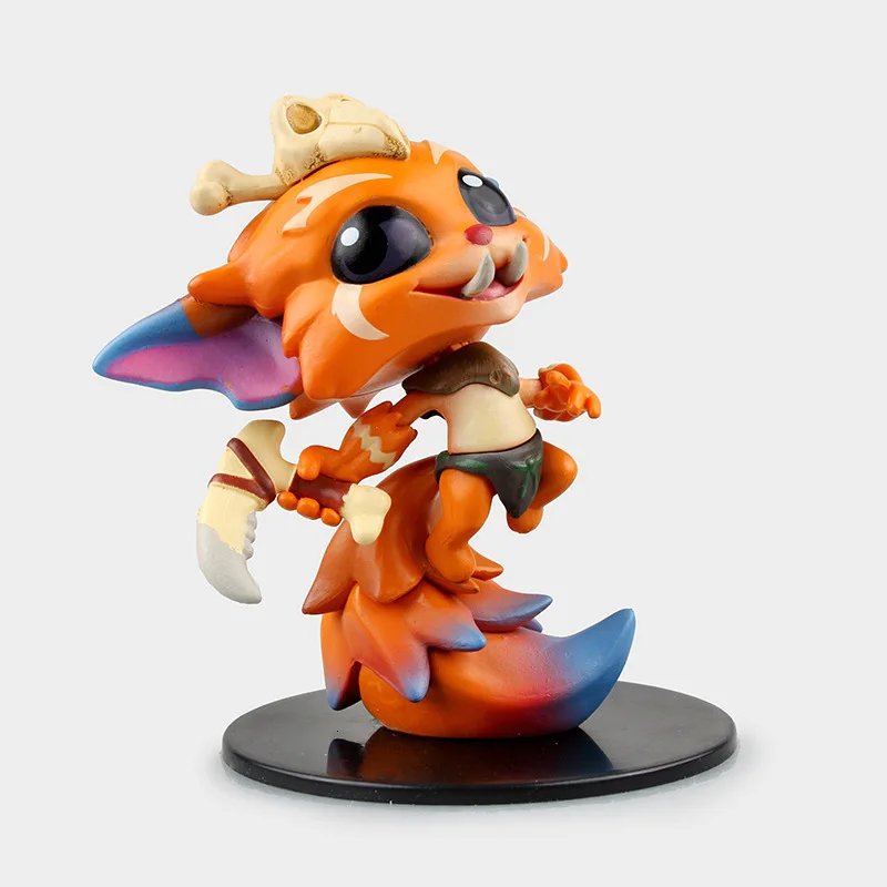 9 см фигурка героя игры Gnar недостающая ссылка Косплей Кукла милый ПВХ 10 см фигурка Gnarled детская игрушка-подарок куклы Коллекционные модели