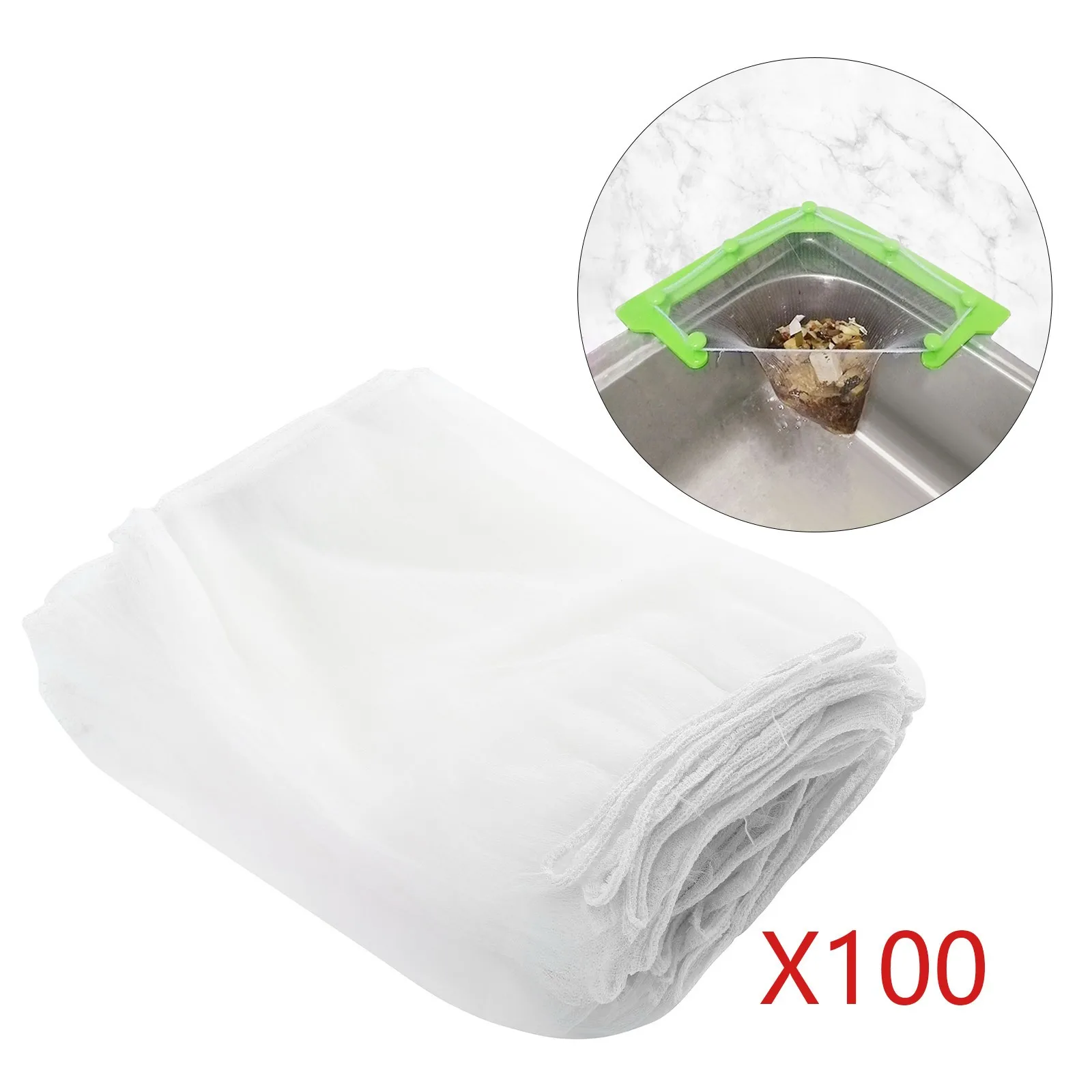 Kitchen sink hanging net rack filter leftovers wash disposable Leftovers Soup Household Filter Bag HOT 2021 | Дом и сад