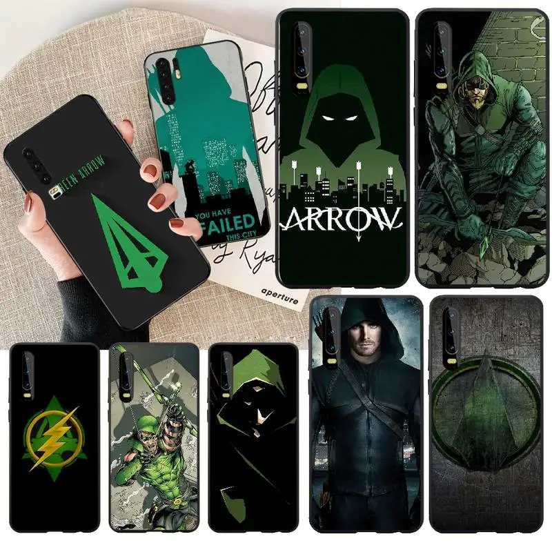 Роскошный Уникальный чехол для телефона PENGHUWAN American Tv Series Green Arrow Для Huawei Y5 Y6 Y7 Y9 Prime