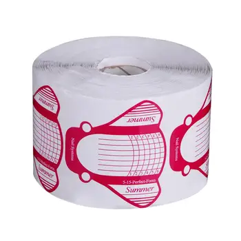 

50Pcs Nail Art Tips Extension Forms Guide French DIY Tool Acrylic UV Gel Polish Extension Builder Guide Stencil Sticker