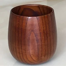 Деревянная чашка, первобытная, ручная работа, натуральная ель, деревянная чашка, для завтрака, пива, молока, посуда для напитков, зеленый чай, чашка, бутылка для воды