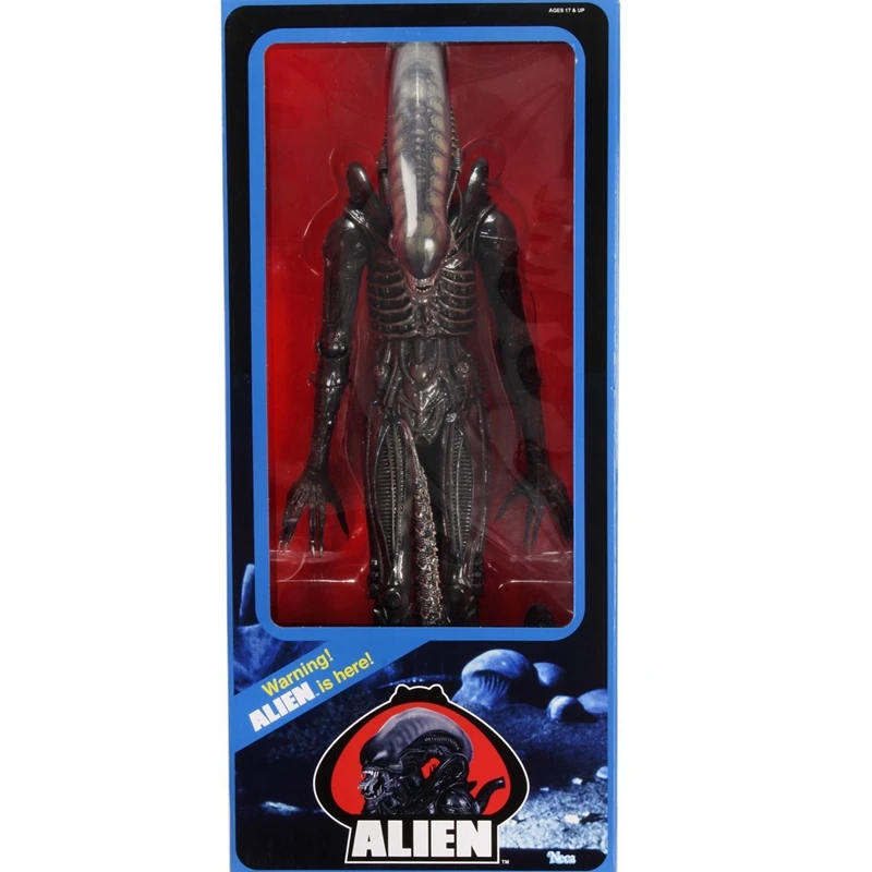 NECA ALIEN 1979 40TH ANNIVERSARY BIG CHAP 1/4 56 см масштабная фигурка Коллекционная модель игрушки в