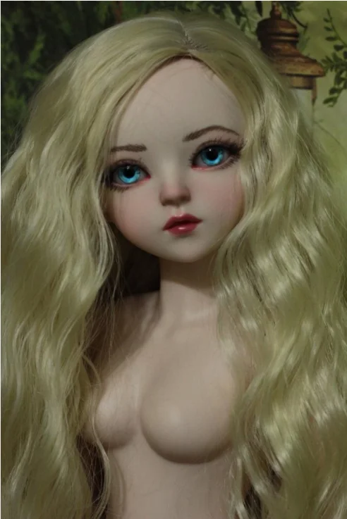 1 шт.,, 1/3 BJD, кукла, аксессуары, Pullip, маленькая P кукла, макияж, голова, адаптируется к 60 см телу