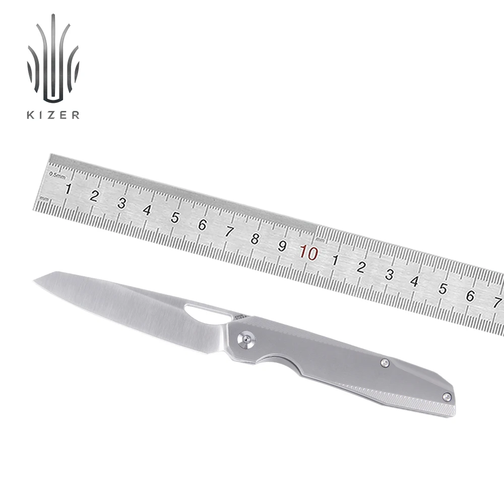 Нож Kizer складной genie KI4545A1 2020 новый титановый ручной нож с отверстием для большого