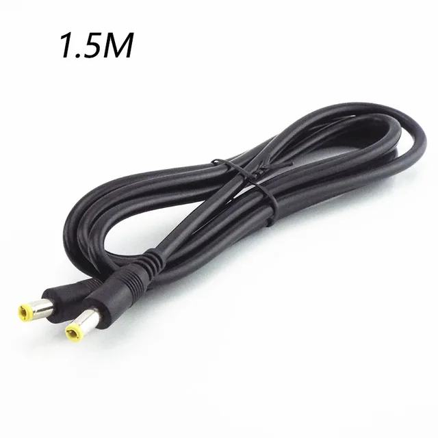 12V 5.5MM X2.5mm Plug Power Cable Connector All Cables Types Cables Connectors Electronics Gadget Power Cables Power supply cb5feb1b7314637725a2e7: 0.5M|1.5M|3M