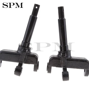 

2pcs Left & Right Steering Knuckle Set Kit for 110cc-250cc 4 Wheeler ATV Quad Bike, Black