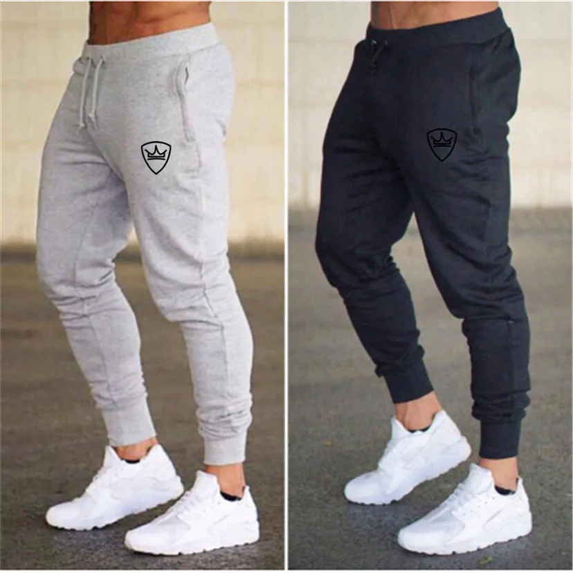 

2018 summer New Fashion Thin section Pants Men running Trouser Jogger Bodybuilding Fitness Sweat Time limited Sweatpants