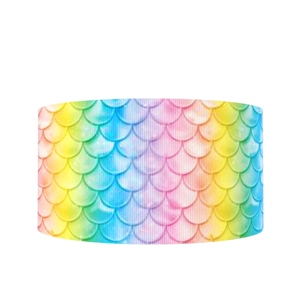 David accessories 7/" 22 мм Рыбная скальэсгрен лента из ткани лента 50 ярдов, материалы для ручных поделок, Свадебная подарочная упаковка, 50Yc8072