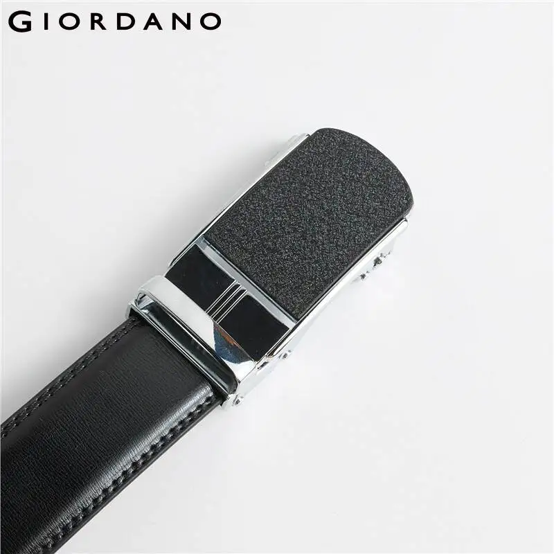 Najtaniej Giordano mężczyźni pas mężczyźni dwa warstwa skóry krowy automatyczne klamry pasa trwałe jakości na co dzień Masculino 01139013