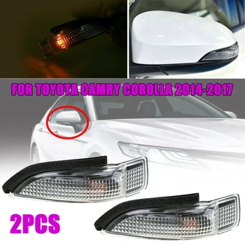 

ABS Turn Signal Light Plastic Side Mirror For Toyota Camry 2014-2018 Replacement Parts Car