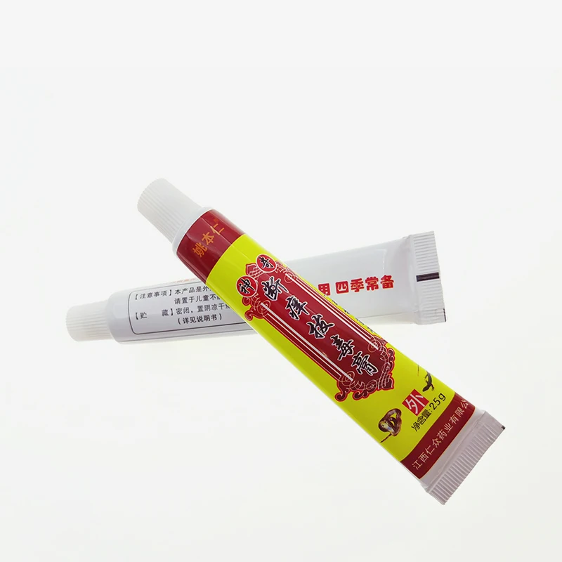 1pcs Psoriasis Ointment Feet Rotten Peeling Itching Blisters Foot Athlete's Foot Cream Pain Relief Medical Ointment S009