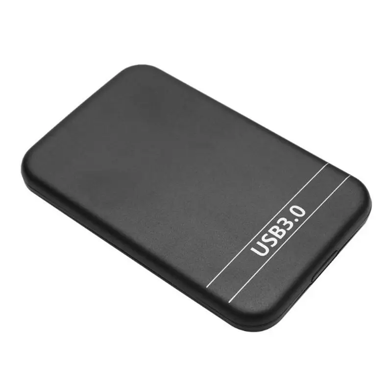 Черный 2,5 дюймовый SATA для USB 3,0 HDD SSD чехол для жесткого диска внешний мобильный корпус - Цвет: Черный
