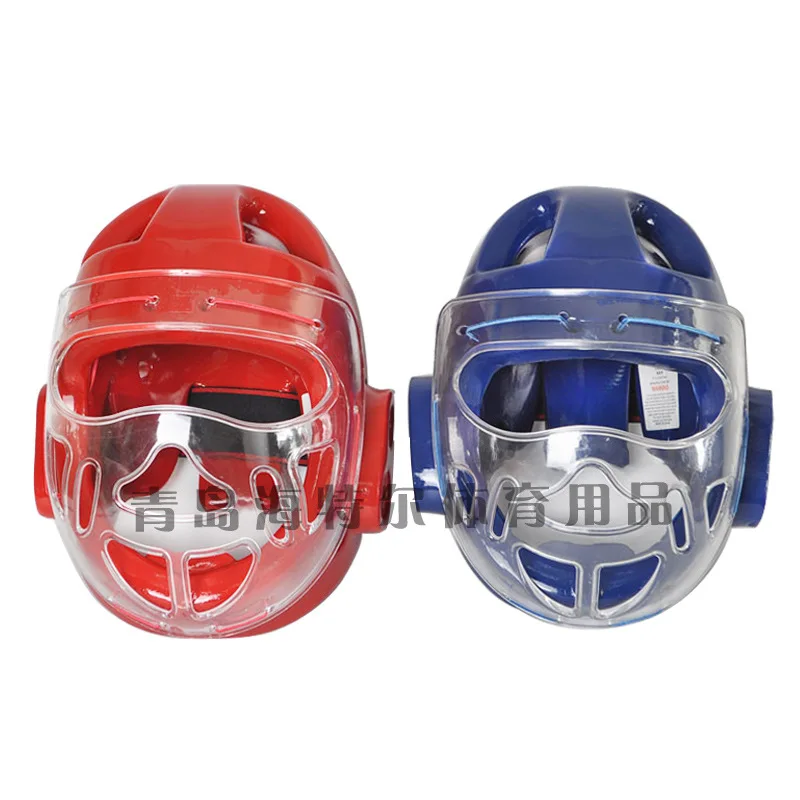 

Head Harness for Taekwondo Protective Clothing Game Training Protection with Mask Boxing Mask