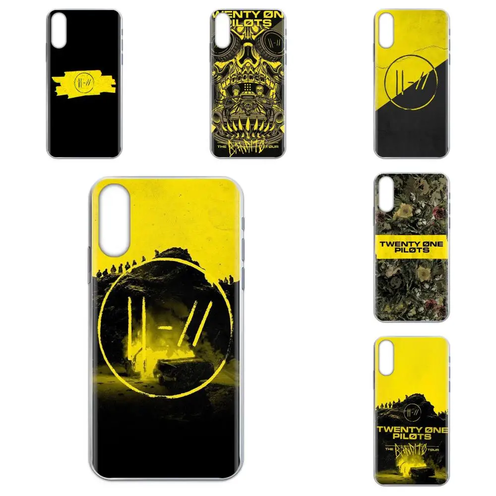 Twenty One Pilots 21 прозрачный ТПУ чехол для телефона Samsung Galaxy Note 10 A10E A10S A20S A30S A40S A50S A6S A70S