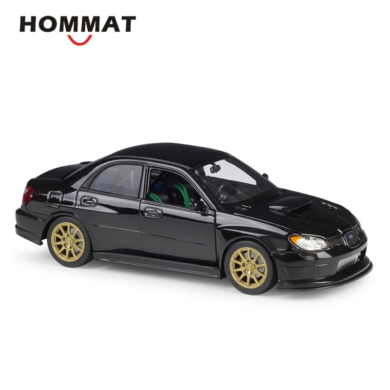 Весы HOMMAT Welly 1:24 Автомобили Subaru Impreza Wrx STI металлическая модель литье под давлением