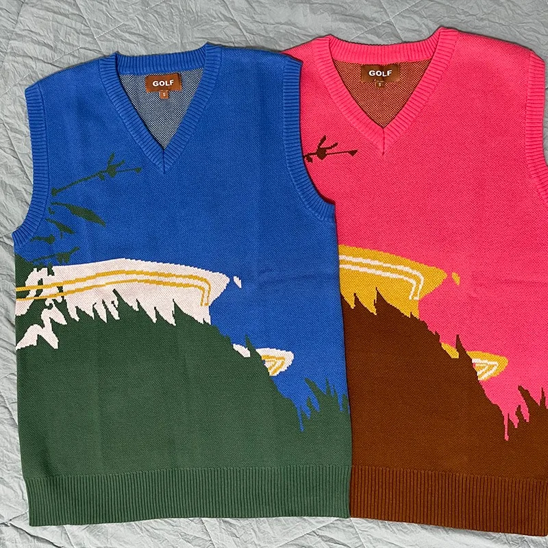 Sweater Vest Gelato Luxury Golf Flower 