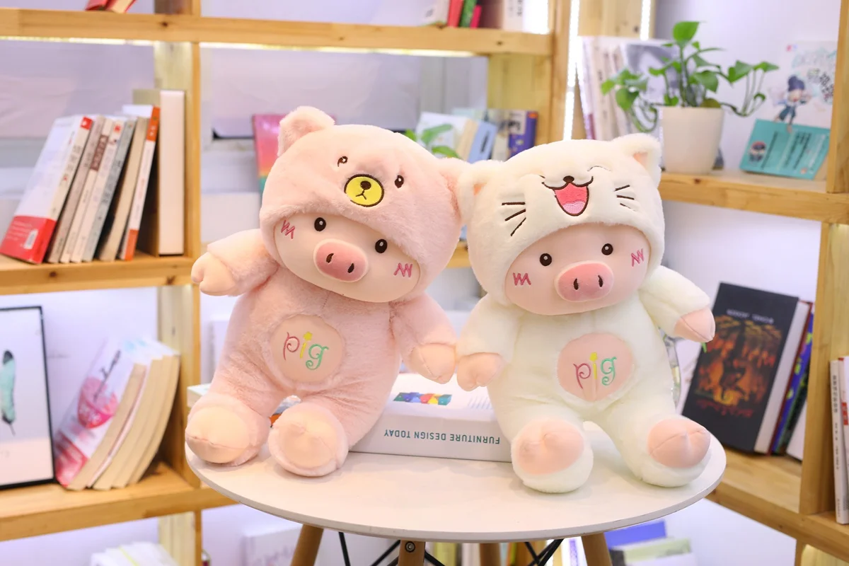 Kawaii Lovely Pig Dressed Up Plush - Limited Edition