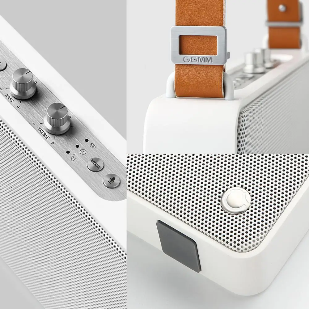 Уличные/Комнатные bluetooth колонки GGMM Портативная Беспроводная Hi Fi стереоколонка 20