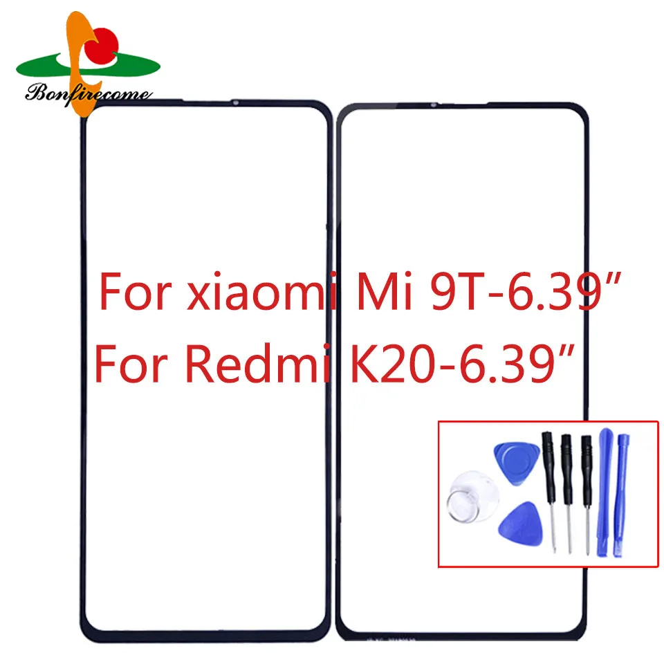 Для Xiaomi Redmi K20 Mi 9T Mi9T Передний сенсорный экран внешняя панель ЖК дисплей из стекла