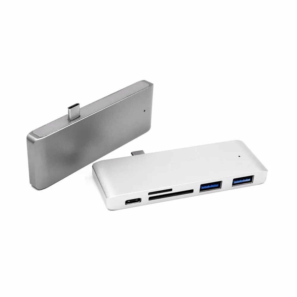 5 в 1 type C к USB3.0 концентратор адаптер для зарядки синхронизации данных кардридер многопортовый комбинированный конвертер для MacBook Pro