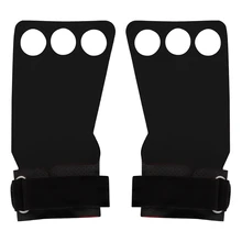 Ручки из воловьей кожи перчатки для занятий тяжелой атлетикой тренажерный зал фитнес кистевой захват запястья обертывания Поддержка Кроссфит дэдлифты тренировка Регулируемый мягкий