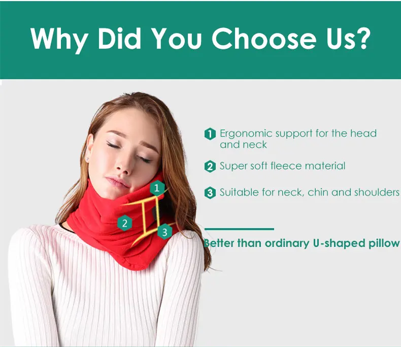 Подушка-шарф для путешествий, самолета, шеи, флисовая подушка для поддержки головы, не надувные Портативные подушки для сна, для сна, для самолета