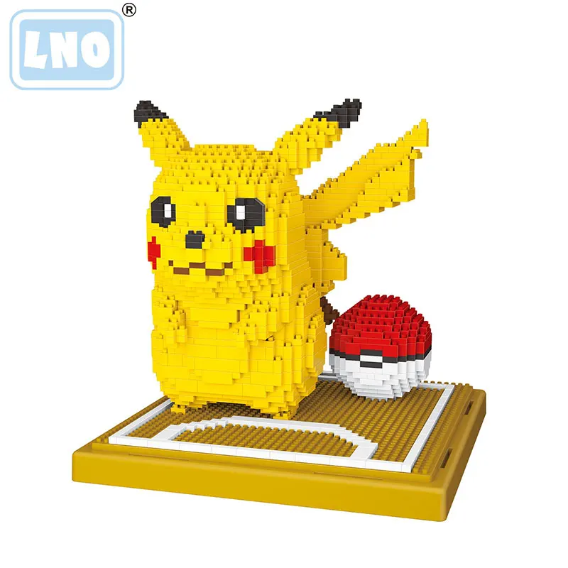 pikachu lego figure