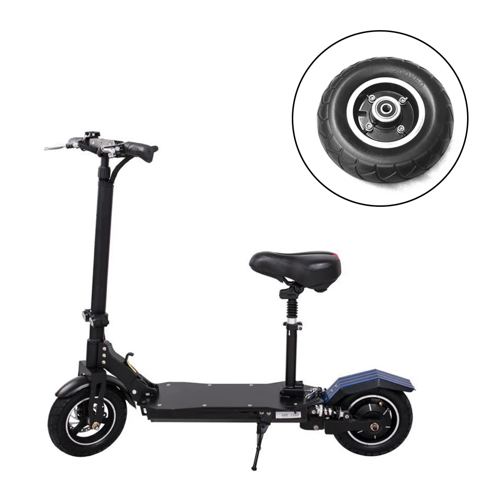 

No Air 8 Inch Scooter Wheel With Solid Tire 200x50 Electric Scooter Solid Wheel