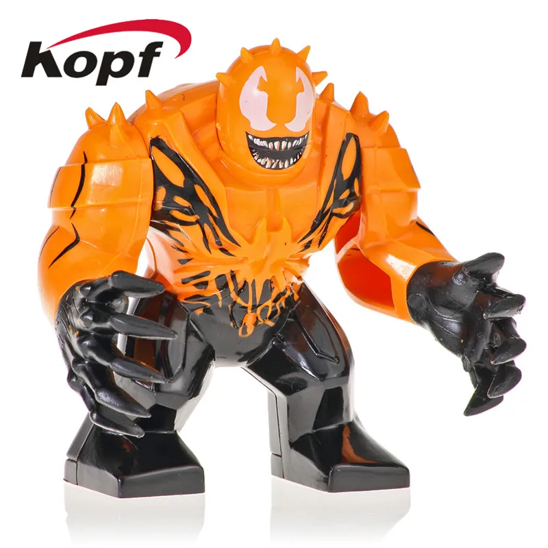 20 шт. Супер Герои халкбастер Venom Groot Aleskse Riot анти-крюк Кирпичи Строительные блоки для детей подарок игрушки PG2066