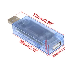 Высокое Качество 3 В до 9 В 0A на 3А USB Зарядное устройство Емкость Батареи Тестер Напряжения Амперметр