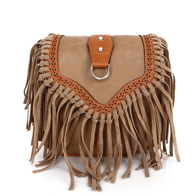

Europe And America Tassels Small Bag 2017 Summer New Style Fashion Mori Girl Line Mini Bag WOMEN'S Bag Crossbody Bag Fashion