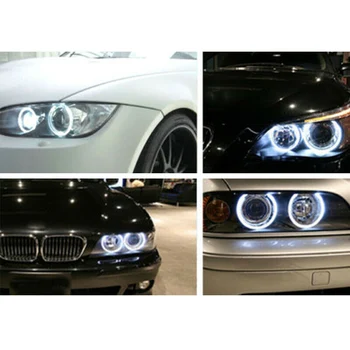 

2pcs Car Headlights White Replacement Halo Ring Marker For BMW E90 E91