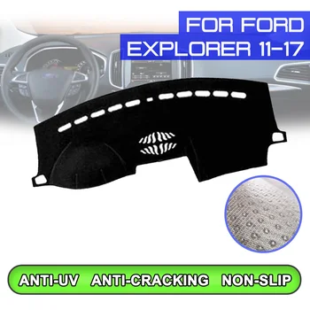 

Car Dashboard Mat Anti-dirty Non-slip Dash Cover Mat UV Protection Shade for Ford Explorer 2011 2012 2013 2014 2015 2016 2017