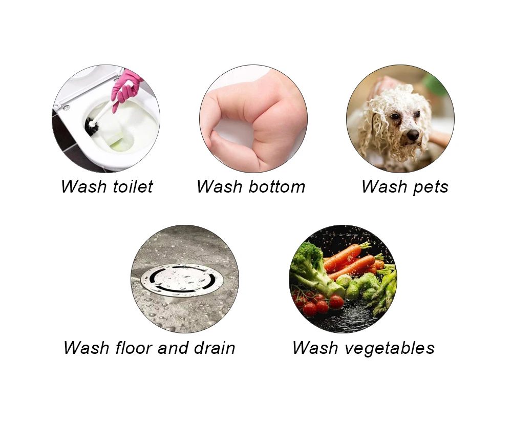 Description Picture 5 of itemShiny Titanium Gold Handheld Toilet Bidet Sprayer Solid Brasss Hot And Cold Luxury Douche Kit Shower Bidet Faucet AP2273