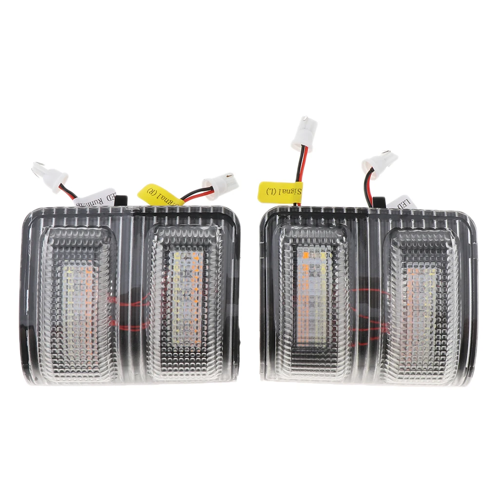 Housing Towing Side Mirror Turn Signal Light for Ford F150 F250 F350 F450