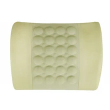 Автомобильное кресло Электрический массажер для спины Массажная Вибрирующая подушка для талии подушка для поясничной поддержки F-Best