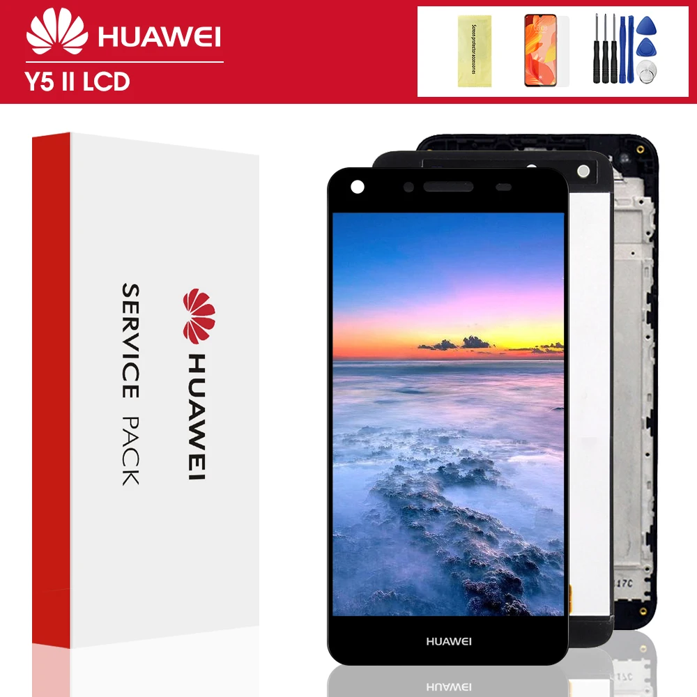 ЖК-дисплей 5 0 дюйма для Huawei Y5 II сенсорный экран дигитайзер Y5II CUN U29 L21 L01 L02 L03 L22 L23 с