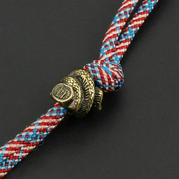 

Twisted Snake Bead Brass Necklace Pendant Clips Bails Pendants Clasps Connectors For DIY Craft Bracelets Jewelry Making Supplies