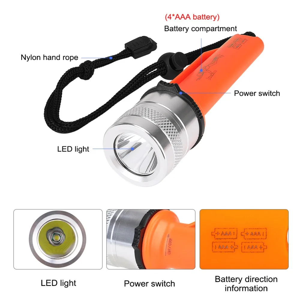 潜水手电筒（小的）-c