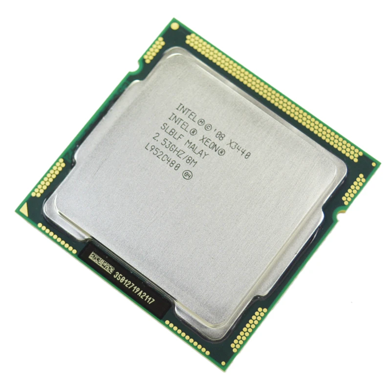 Процессор Intel Xeon X3440 95 Вт четырехъядерный 2,5 ГГц LGA 1156 8 м кэш 95 Вт настольный процессор протестированный рабочий