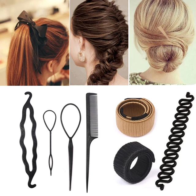Instrumenty Dlya Pleteniya Volos Aksessuary Dlya Volos Zakolki Dlya Volos Zakolki Dlya Volos Chernye Dlya Devushek Volshebnye Sdelaj Sam Bulochka Greben Zazhim Dlya Volos Zhenskie Instrumenty Dlya Ukladki Volos Kupit Nedorogo